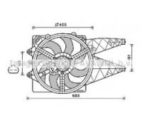 FT7603 AVA QUALITY COOLING - купить в магазине запчастей по Украине