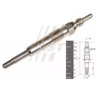 Свеча накаливания FAST FT82726 FT82726 FAST - купить в магазине запчастей по Украине