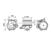 FT8433 AVA QUALITY COOLING - купить в магазине запчастей по Украине