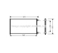 FTA5256 AVA QUALITY COOLING - купить в магазине запчастей по Украине