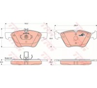 GDB1215 TRW - купить в магазине запчастей по Украине