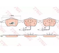 Комплект тормозных колодок, дисковый тормоз TRW GDB1307 GDB1307 TRW - купить в магазине запчастей по Украине