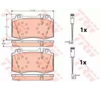 GDB1543 TRW - купить в магазине запчастей по Украине