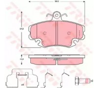 GDB1635 TRW - купить в магазине запчастей по Украине