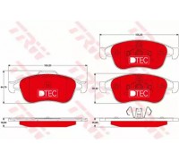 Комплект тормозных колодок, дисковый тормоз TRW GDB1789DTE GDB1789DTE TRW - купить в магазине запчастей по Украине
