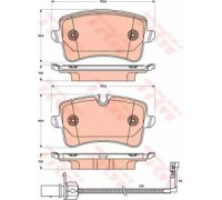 GDB1902 TRW - купить в магазине запчастей по Украине