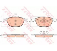 GDB2043 TRW - купить в магазине запчастей по Украине