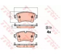 GDB2132 TRW - купить в магазине запчастей по Украине