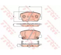 GDB3621 TRW - купить в магазине запчастей по Украине