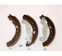 Комплект тормозных колодок JAPANPARTS GF-314AF GF314AF JAPANPARTS - купити в магазині запчастин по Україні