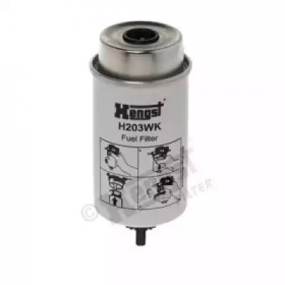 Топливный фильтр H203WK HENGST FILTER - купити в магазині запчастин по Україні