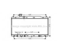 HD2226 AVA QUALITY COOLING - купить в магазине запчастей по Украине