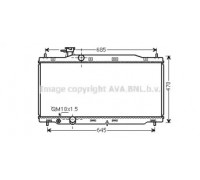 HD2241 AVA QUALITY COOLING - купить в магазине запчастей по Украине