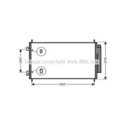 Конденсатор, кондиционер HD5214D AVA QUALITY COOLING - купить в магазине запчастей по Украине