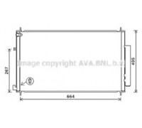 Конденсатор, кондиционер AVA QUALITY COOLING HD5309D HD5309D AVA QUALITY COOLING - купить в магазине запчастей по Украине