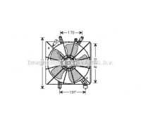 Вентилятор, охлаждение двигателя AVA QUALITY COOLING HD7507 HD7507 AVA QUALITY COOLING - купити в магазині запчастин по Україні