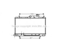Радиатор, охлаждение двигателя AVA QUALITY COOLING HY2086 HY2086 AVA QUALITY COOLING - купить в магазине запчастей по Украине