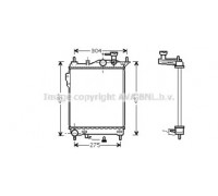 Радиатор, охлаждение двигателя AVA QUALITY COOLING HY2099 HY2099 AVA QUALITY COOLING - купить в магазине запчастей по Украине