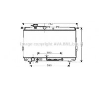 HY2107 AVA QUALITY COOLING - купить в магазине запчастей по Украине