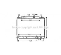 HY2170 AVA QUALITY COOLING - купить в магазине запчастей по Украине