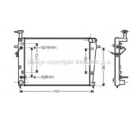 HY2211 AVA QUALITY COOLING - купить в магазине запчастей по Украине