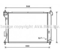 HY2309 AVA QUALITY COOLING - купить в магазине запчастей по Украине