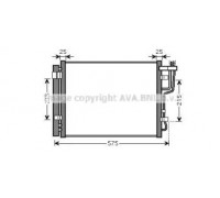 Конденсатор, кондиционер AVA QUALITY COOLING HY5189D HY5189D AVA QUALITY COOLING - купить в магазине запчастей по Украине