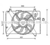 HY7536 AVA QUALITY COOLING - купить в магазине запчастей по Украине