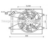 HY7539 AVA QUALITY COOLING - купить в магазине запчастей по Украине