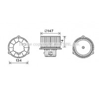 HY8354 AVA QUALITY COOLING - купить в магазине запчастей по Украине