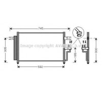 HYA5082D AVA QUALITY COOLING - купить в магазине запчастей по Украине