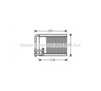 HYA6317 AVA QUALITY COOLING - купить в магазине запчастей по Украине