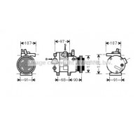 HYK215 AVA QUALITY COOLING - купить в магазине запчастей по Украине