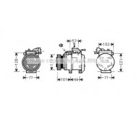 HYK222 AVA QUALITY COOLING - купить в магазине запчастей по Украине