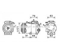 HYK383 AVA QUALITY COOLING - купить в магазине запчастей по Украине