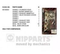 Комплект прокладок, головка цилиндра NIPPARTS J1240901 J1240901 NIPPARTS - купить в магазине запчастей по Украине