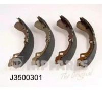 Комплект тормозных колодок NIPPARTS J3500301 J3500301 NIPPARTS - купить в магазине запчастей по Украине