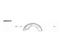 Комплект тормозных колодок NIPPARTS J3504010 J3504010 NIPPARTS - купить в магазине запчастей по Украине