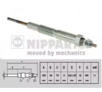 Свеча накаливания NIPPARTS J5713010 J5713010 NIPPARTS - купить в магазине запчастей по Украине