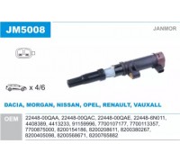 Катушка зажигания JANMOR JM5008 JM5008 JANMOR - купить в магазине запчастей по Украине