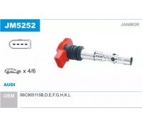 Катушка зажигания JANMOR JM5252 JM5252 JANMOR - купить в магазине запчастей по Украине