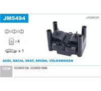 Катушка зажигания JANMOR JM5494 JM5494 JANMOR - купить в магазине запчастей по Украине