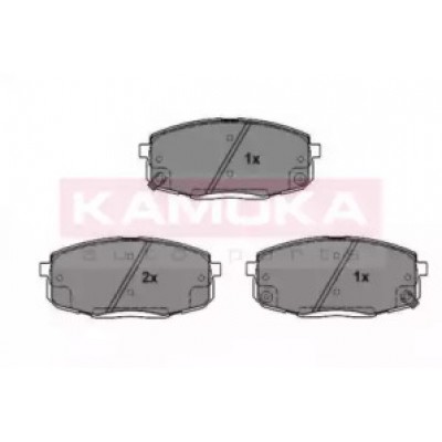 Комплект тормозных колодок, дисковый тормоз JQ101202 KAMOKA - купить в магазине запчастей по Украине