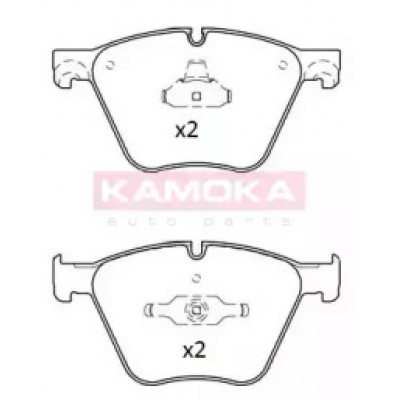 Комплект тормозных колодок, дисковый тормоз JQ101245 KAMOKA - купить в магазине запчастей по Украине