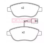 Комплект тормозных колодок, дисковый тормоз KAMOKA JQ101283 JQ101283 KAMOKA - купить в магазине запчастей по Украине