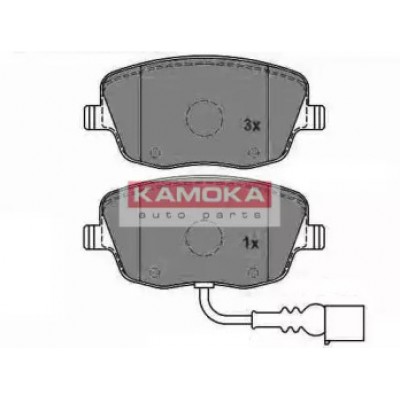 Комплект тормозных колодок, дисковый тормоз JQ1013324 KAMOKA - купить в магазине запчастей по Украине