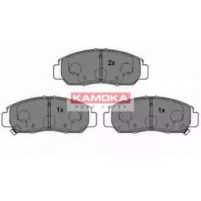 Комплект тормозных колодок, дисковый тормоз JQ1013338 KAMOKA - купити в магазині запчастин по Україні
