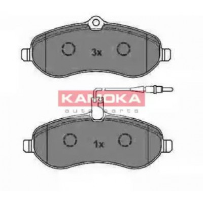 Комплект тормозных колодок, дисковый тормоз JQ1013542 KAMOKA - купить в магазине запчастей по Украине