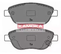 Комплект тормозных колодок, дисковый тормоз KAMOKA JQ1013838 JQ1013838 KAMOKA - купить в магазине запчастей по Украине