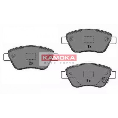 Комплект тормозных колодок, дисковый тормоз JQ1013840 KAMOKA - купить в магазине запчастей по Украине